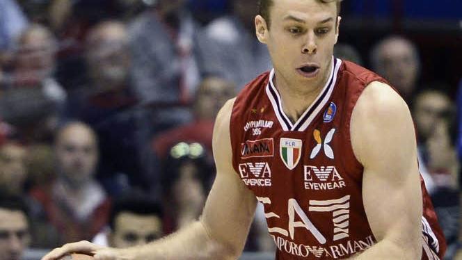 82 Spiele hat der 24-jährige Power Forward Nicolo Melli in der Euroleague bereits für Emporio Armani Mailand absolviert.