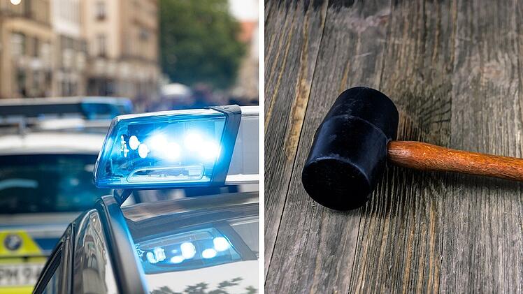 Attacke in Treuchtlingen: Alkoholisierter Mann schlägt Frau mit Gummihammer - Täter vorher schon gesucht