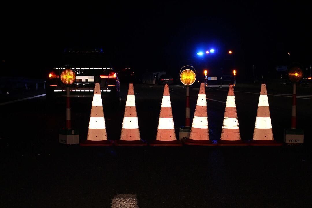 Schwerer Unfall auf der A9