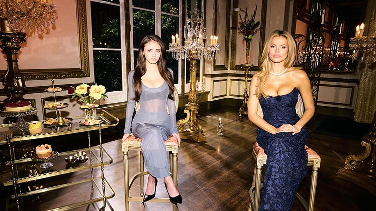 "Das ist harte Arbeit", ist Leni Klum nach ihrem Job ersch&ouml;pft.