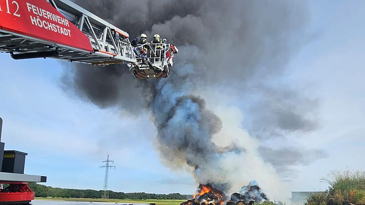 Feuer bei Biogasanlage Kairlindach