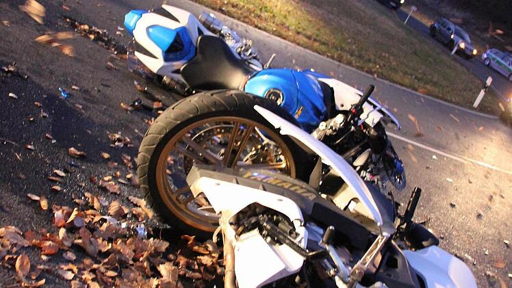 Der Rettungshubschrauber hebt in Richtung Bamberg ab.