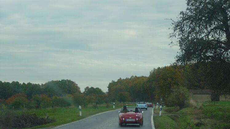 Ausfahrt mit den Oldtimern Foto: privat