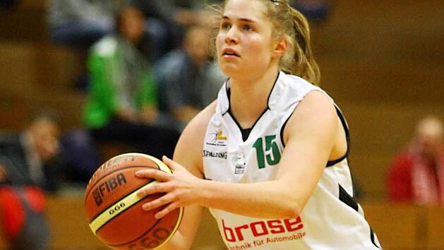 Kathrin Gut geht wieder f&uuml;r die DJK auf Korbjagd. Foto: sportpress