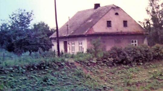 Die Reste ihres Elternhauses in Mähren