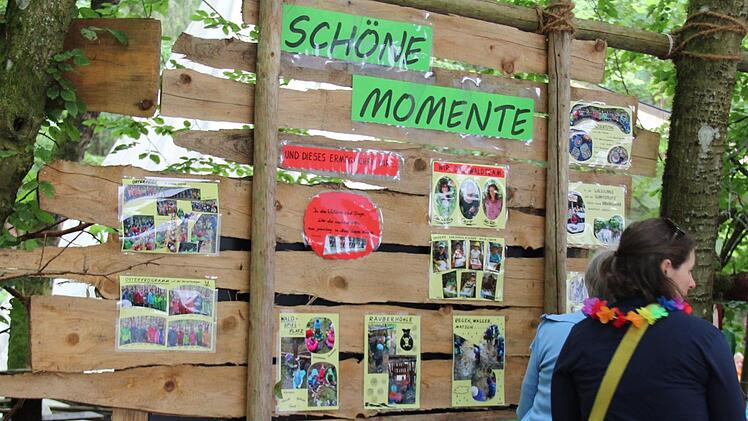 Impressionen aus dem Waldkindergarten  Foto: Johanna Blum