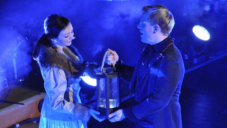 Zwei Stunden mit besten Musicalmelodien bescherten die Akteure der "Nacht des Musicals" ihren Zuhörern.  Foto: Peter Klopf