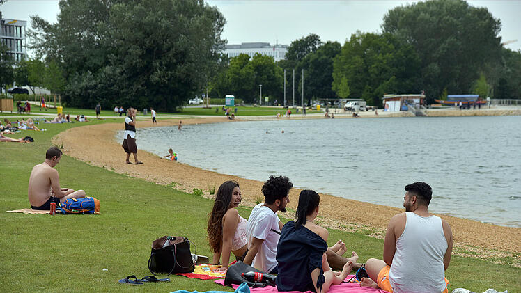 Exhibitionist  am W&ouml;hrder See in N&uuml;rnberg.