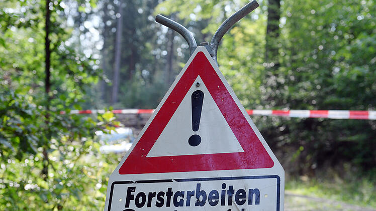 Forstarbeiten nahe Altdorf bei N&uuml;rnberg enden t&ouml;dlich