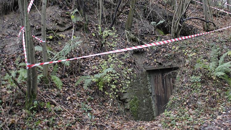 Der eingestürzte Keller wurde seit vielen Jahren nicht mehr genutzt.  Fotos: Josef Hofbauer