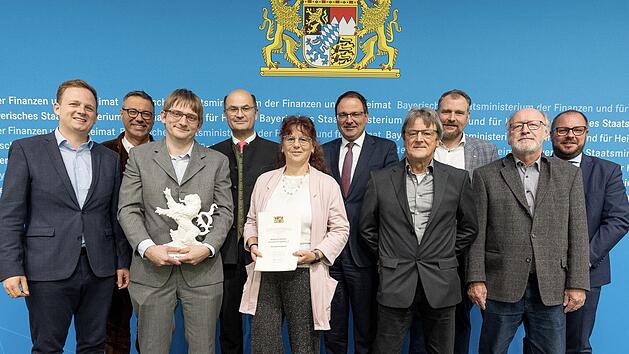 Die Delegation des Heimatvereins Heldritt.