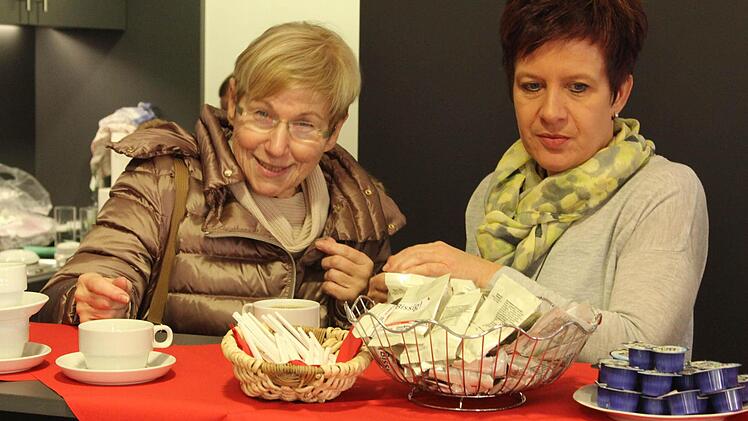 Eindrücke vom Redaktionsfrühstück. Foto: Gerd Ludwig