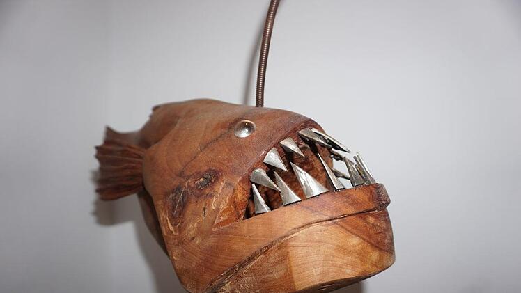 Mit der Unterwasserwelt setzten sich die Schüler im ersten  Ausbildungsjahr auseinander.Marion Eckert