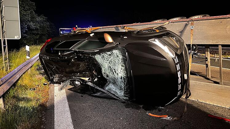 Verletzte nach Folgeunf&auml;llen auf der A6 bei Herrieden