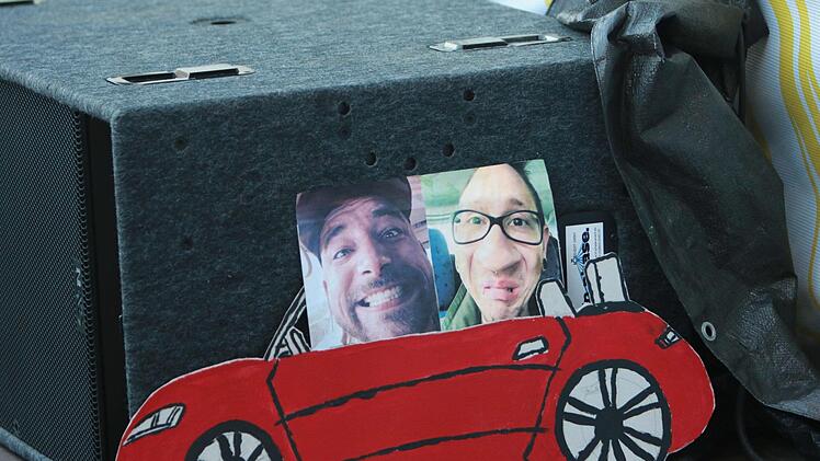 Seiler & Speer begeisterten das Publikum im Schlosshof von Tambach. Foto: Jochen Berger