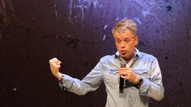 Michael Mittermeier in Bad Kissingen. Foto: Ralf Ruppert