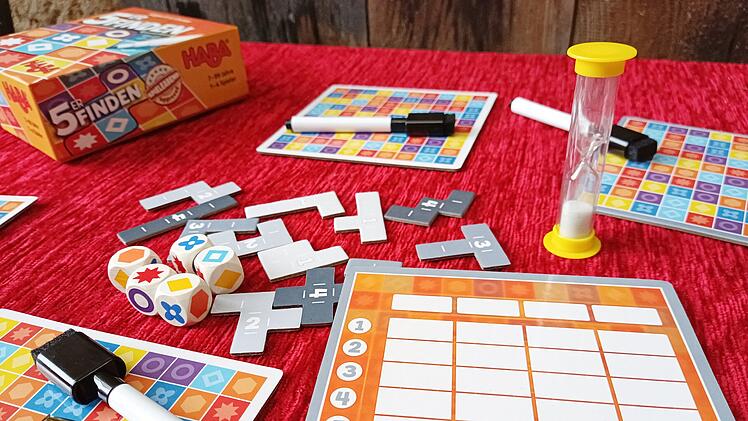 Spiele-Test: Würfelspiel "5er finden" von Haba