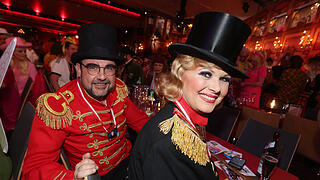 "Fastnacht in Franken" - Ankunft der Gäste