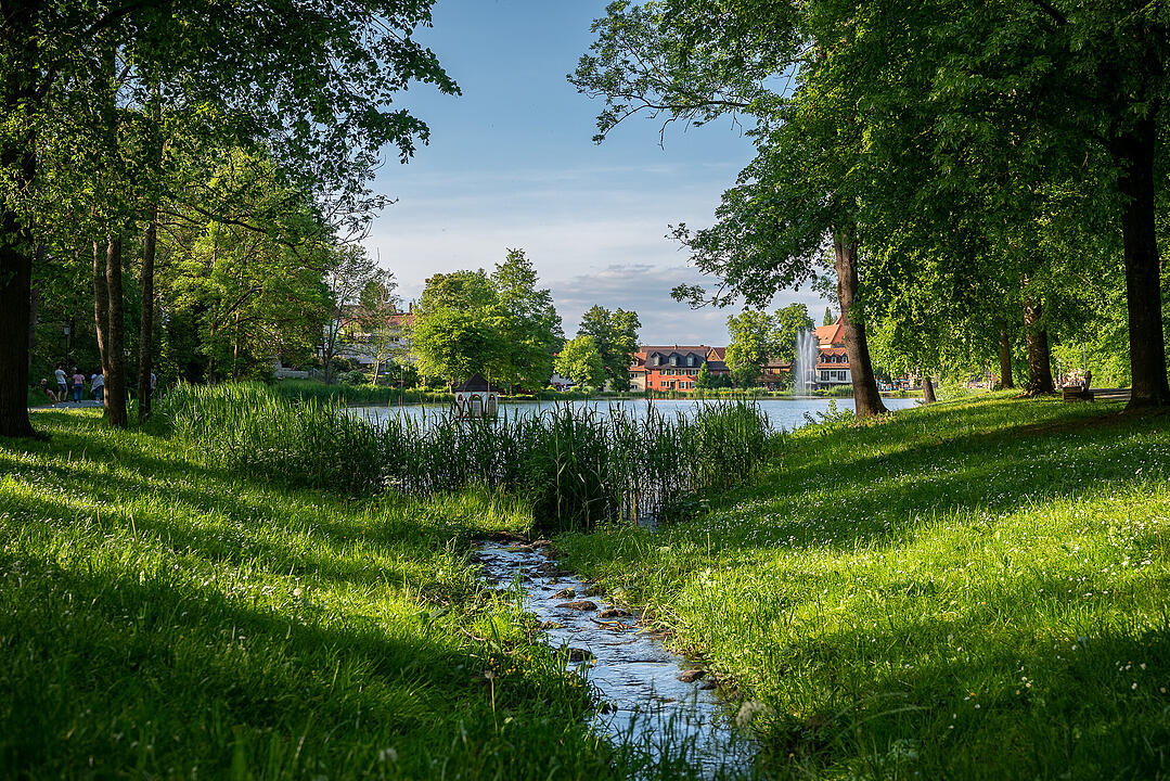 Beeindruckende Schlossanlage