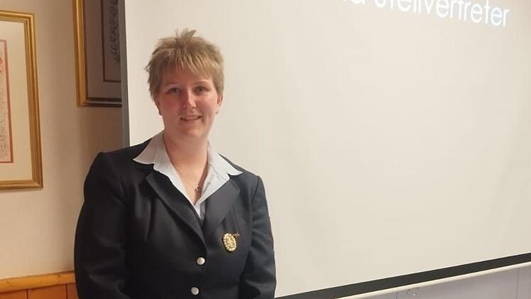 Erstmals in der Geschichte der Gemeinde Bad Bocklet ist eine Frau an der Spitze einer Feuerwehr: Franziska Hein ist 1. Kommandantin in Großenbrach.