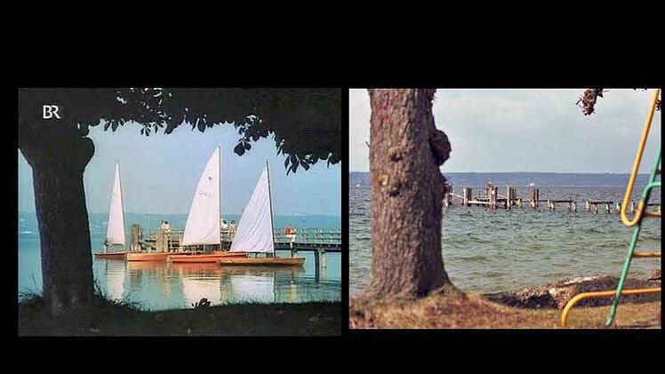 Links Serie, rechts heute: Aus "Das Segelboot"Foto: Infa Film/Christian Bönisch