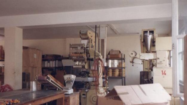 Alles war relativ einfach im Heinerle-Werk in Eyrichshof, wie diese Aufnahme vom Oktober 1987 beweist.