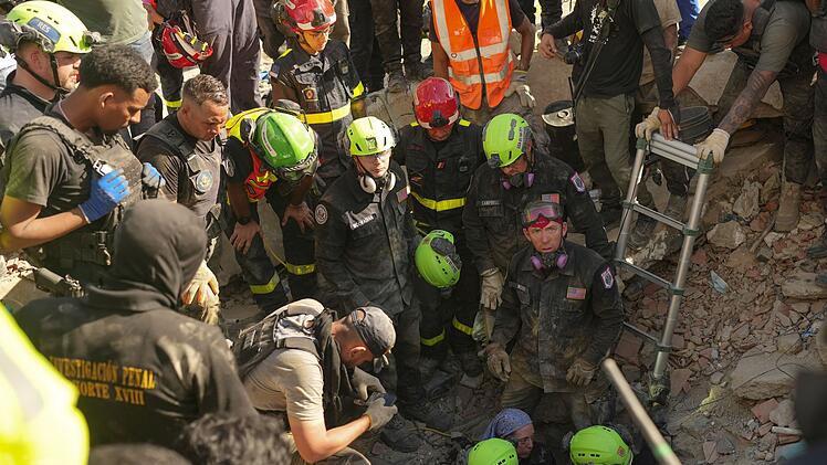 Nach Erdbeben in Venezuela
