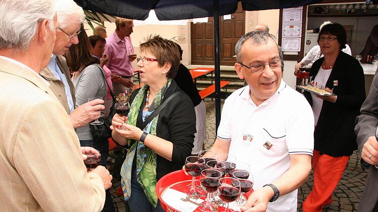 Empfang der Delegation Vernon (Frankreich) zum Rakoczy-Fest 2012