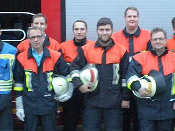 Nach der Leistungsprüfung stellten sich alle Beteiligten zum Erinnerungsfoto auf. Foto: Katharina Becht