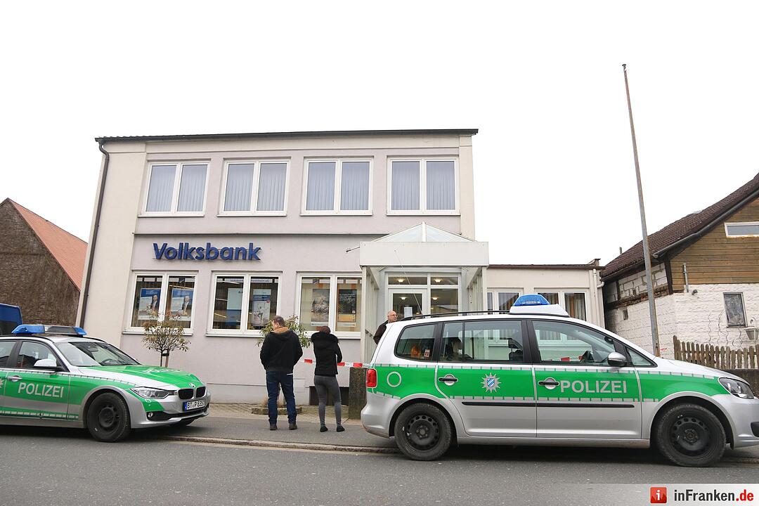 Banküberfall in Hausen bei Forchheim