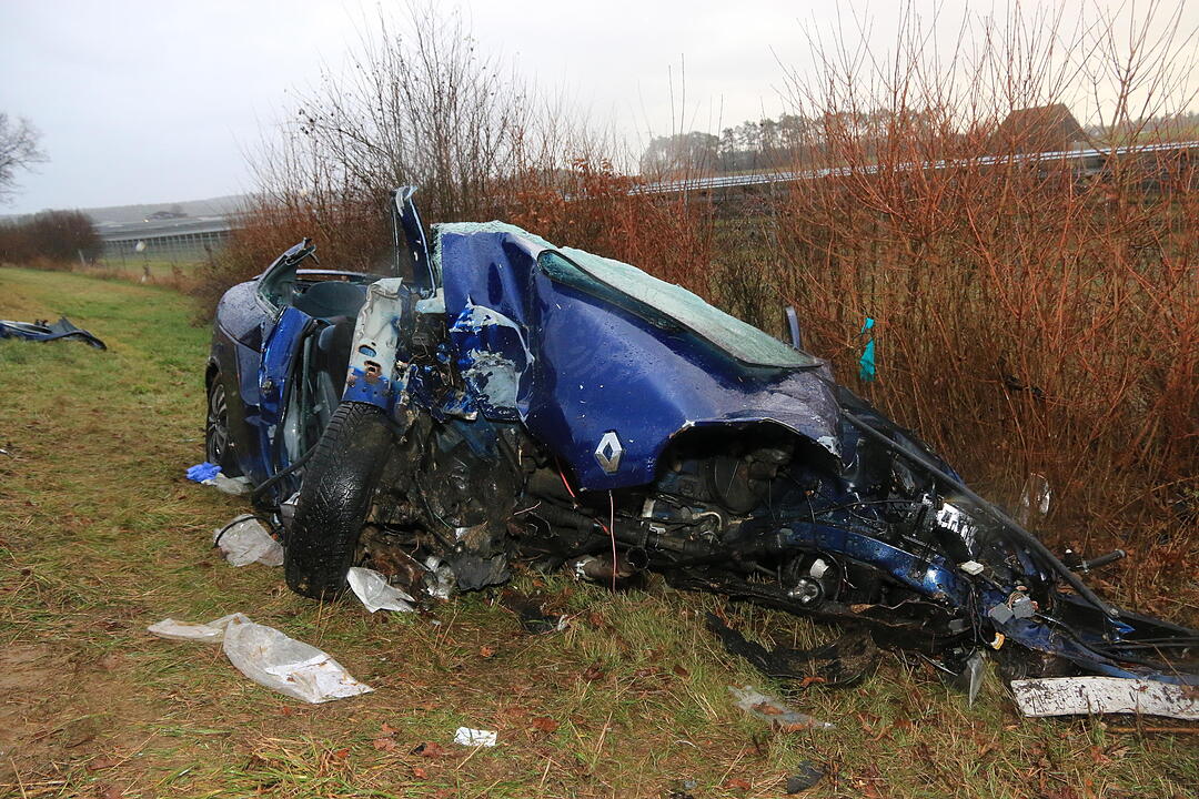 Schwerer Unfall auf A70 bei Wonsees