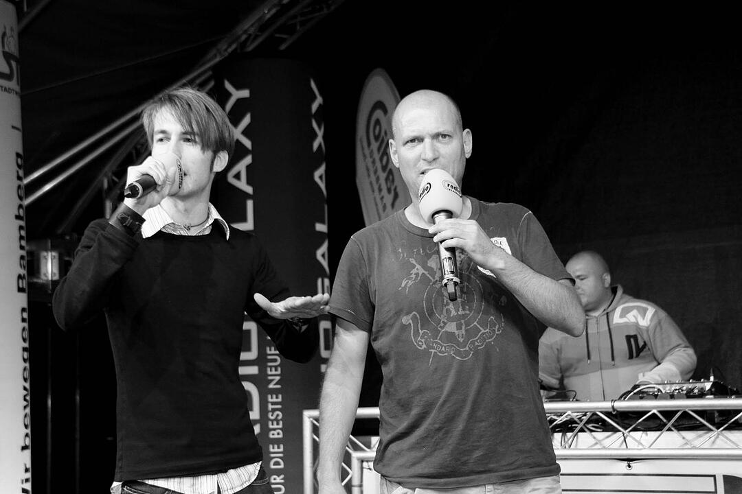 Meisterfeier Brose Baskets Bamberg Maxplatz