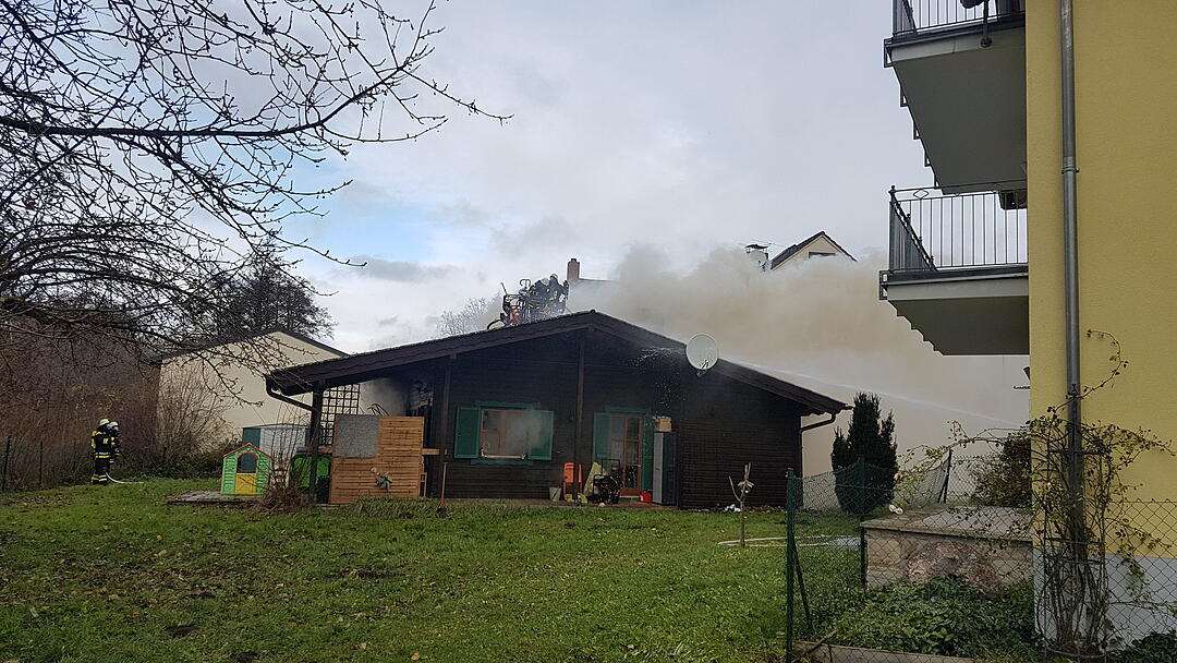 Oberfranken: Gartenhaus geht in Flammen auf - drei Welpen und eine Katze sterben
