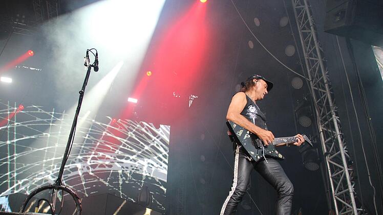 Impression vom Scorpions Konzert. Foto: Johannes Schlereth