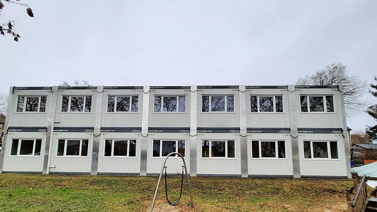Der Container-Kindergarten diente bisher in Stuttgart als Übergangslösung. Foto: Thorsten Grament