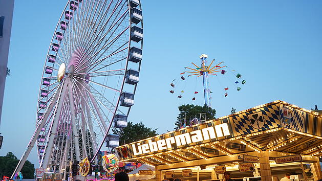 Riesenrad Erlanger Bergkirchweih 2023