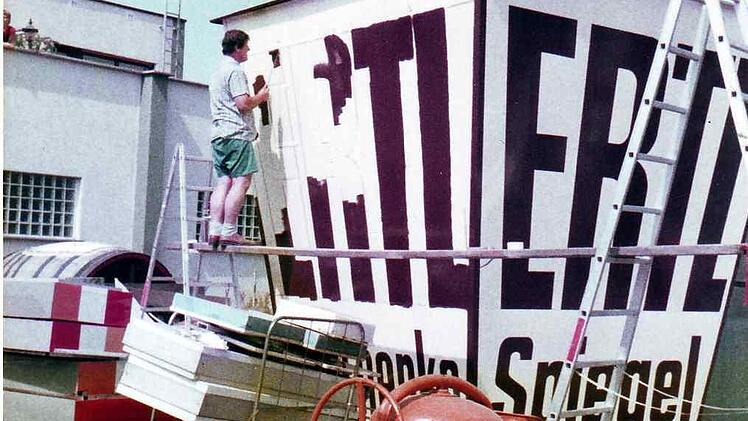 "Lampen Ertl" zog 1984 vor die Tore Bambergs - nach Hallstadt