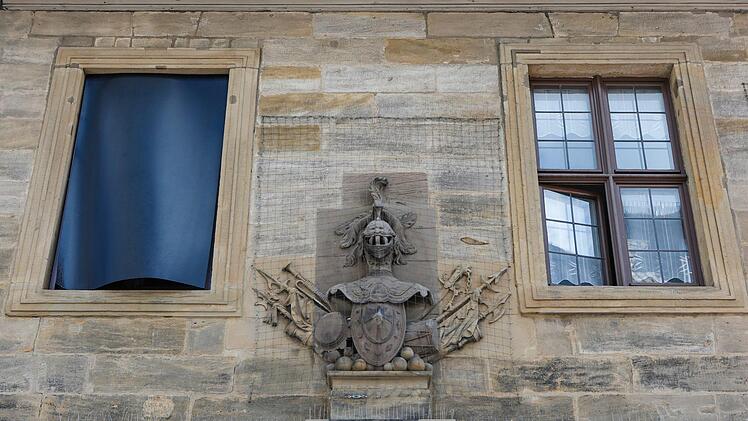 Eröffnung der Großplastikenausstellung von Rui Chafes in Bamberg am 12. Mai 2018. Foto: Matthias Hoch