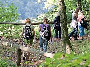 Eine Kr&auml;uterwanderung  Foto: PR