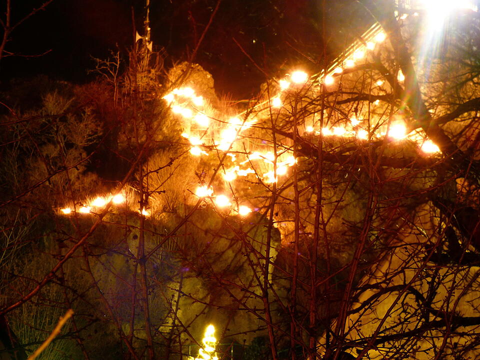 Lichterprozession in Wichsenstein