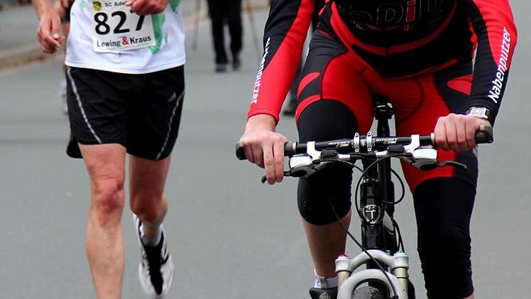 Als erster im Ziel: Jürgen Zöbelein