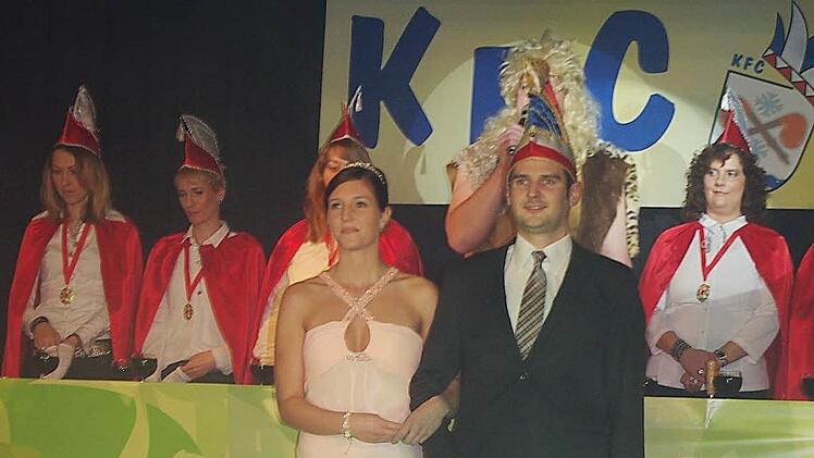 Das Prinzenpaar, Prinzessin Anna I. und Alexander I. Foto: Heike Schülein