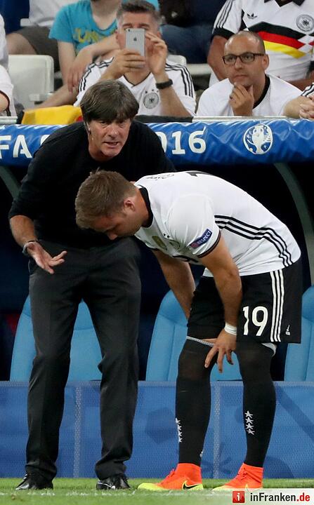 e bittere Niederlage der Deutschen