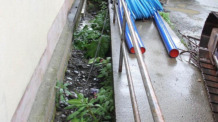 Das bisherige Flussbett des Tiefenbachs   Foto: Friedwald Schedel