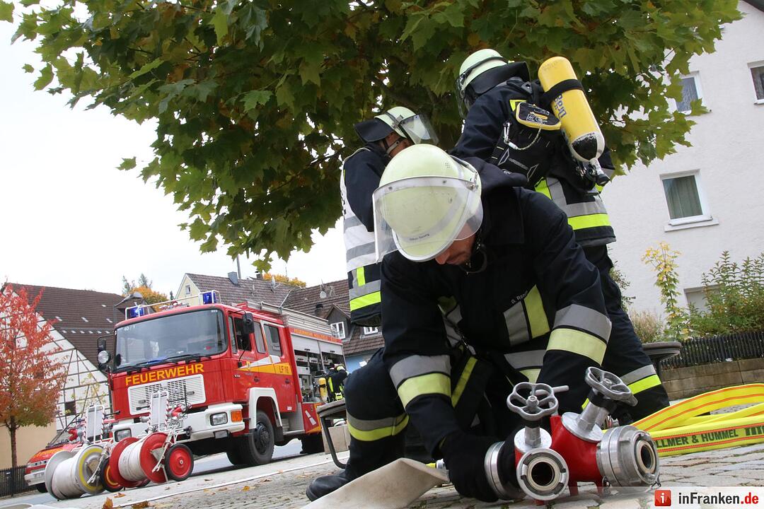 Feuerwehr Hollfeld Großübung