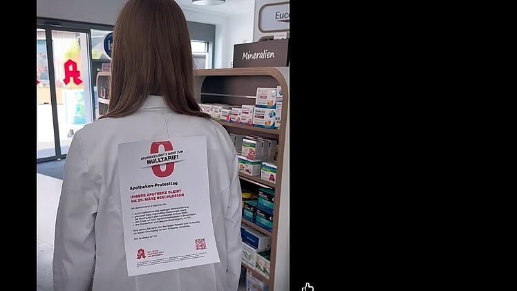 Am 23. M&auml;rz blieben Apotheken in ganz Bayern dicht