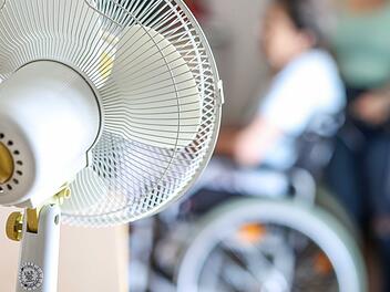 &Auml;ltere Menschen leiden unter hohen Temperaturen