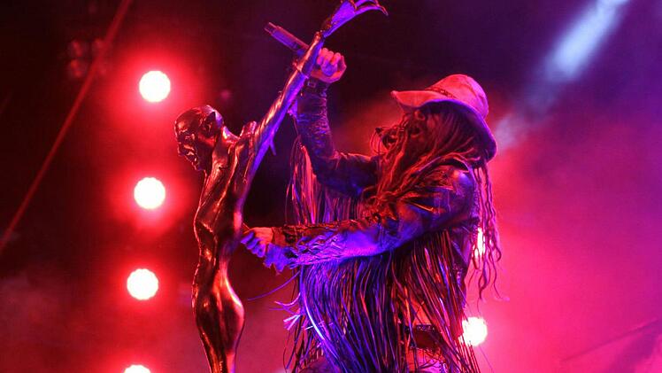 Rockte 2014 in Nürnberg: Rob Zombie. Foto: Tobias Stich
