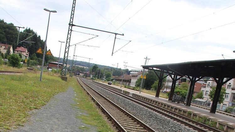 Impressionen vom Bahnhof Kronach - fotografiert im Sommer 2018. Foto: Andreas Schmitt