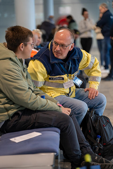 Großübung am Nürnberger Flughafen